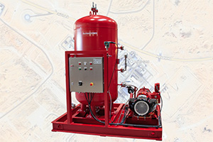 CAT C32 Clarke FWP Air start system